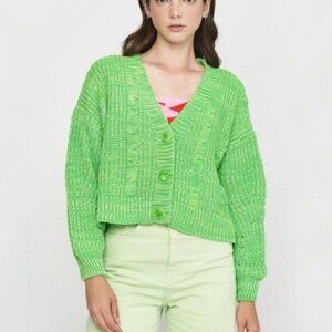 Stradivarius Cable Knit Cardigan
